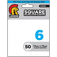 (73x73 mm) Legion - Board Game Sleeve 6 - Square