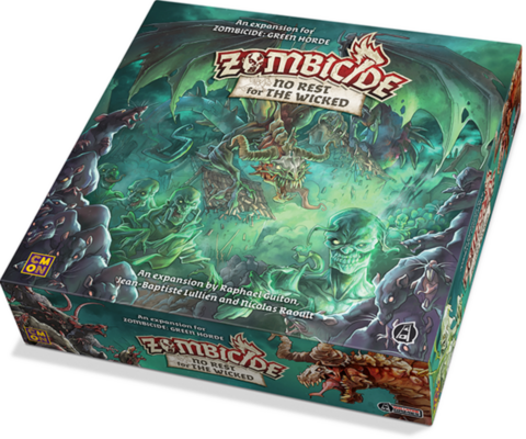 Zombicide Green Horde/Black Plague: No Rest For The Wicked_boxshot