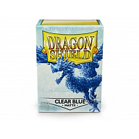 Dragon Shield - Matte Clear Blue(100)