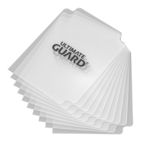 Ultimate Guard Card Dividers Standard Size Transparent (10)_boxshot