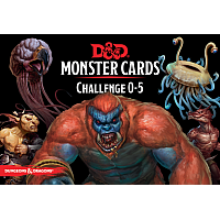 Dungeons & Dragons – Monster Cards: Challenge 0-5 (177 cards)