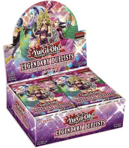 Legendary Duelists: Sister of Rose Booster Display_boxshot