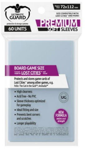 Ultimate Guard Premium Soft Sleeves for Board Game Cards Lost Cities™ (60)_boxshot