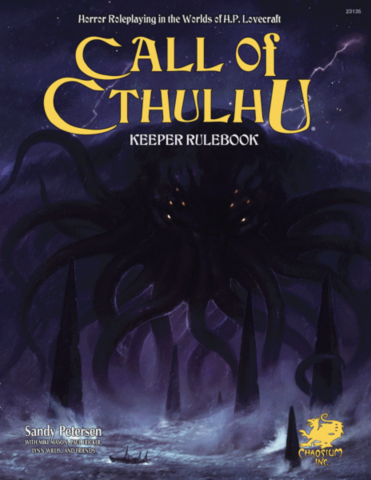Call Of Cthulhu RPG: Keeper Handbook_boxshot