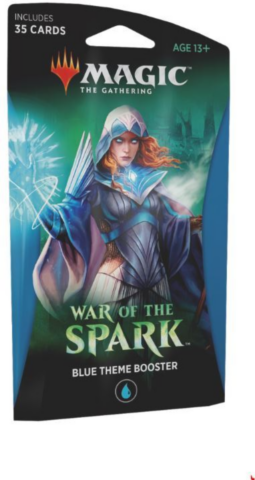 War Of The Spark Theme Booster: Blue_boxshot