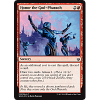 Honor the God-Pharaoh