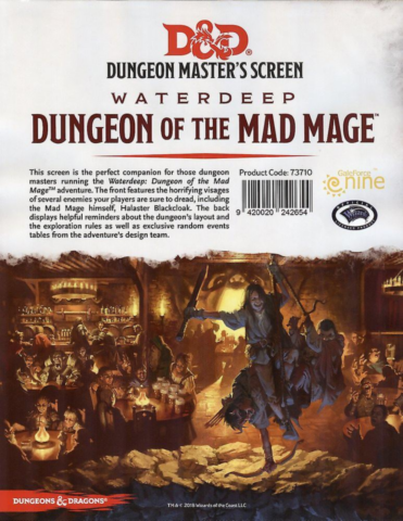 D&D Dungeon Master's Screen: Waterdeep Dungeon of the Mad Mage_boxshot