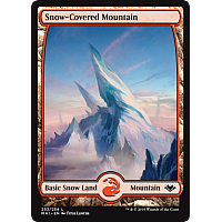 Snow-Covered Mountain (Full art) (Foil)