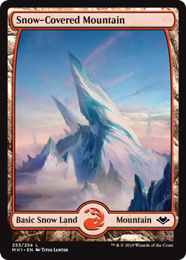 Snow-Covered Mountain (Full art) (Foil)_boxshot