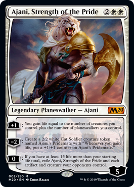 Ajani, Strength of the Pride (Prerelease)_boxshot