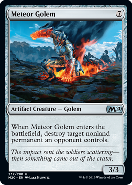 Meteor Golem (Foil)_boxshot