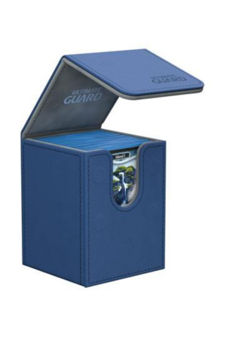 Ultimate Guard Flip Deck Case 100+ Standard Size XenoSkin Blue_boxshot
