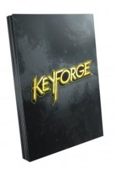Keyforge: Logo Sleeves Black_boxshot