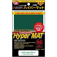 KMC Standard Sleeves - Hyper Mat Green