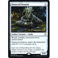 Stonecoil Serpent (Foil) (Throne of Eldraine Prerelease)