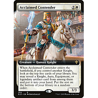Acclaimed Contender (Extended art)