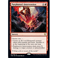 Purphoros's Intervention (Foil) (Theros Beyond Death Prerelease)