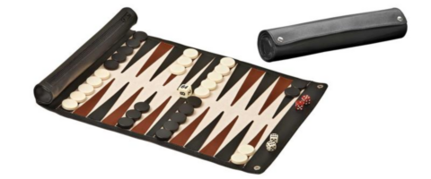  Roll Travel Backgammon,synthetic leather (1713)_boxshot