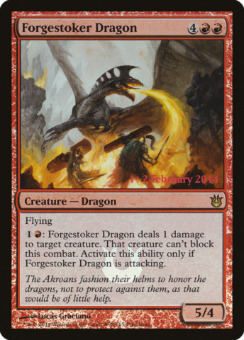 Forgestoker Dragon (Foil) (Born of the Gods Prerelease)_boxshot