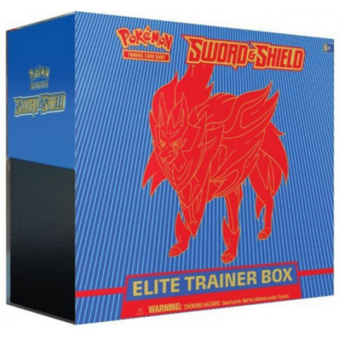 Pokémon - Elite Trainer Box: Sword & Shield - Zamazenta ( Blå )_boxshot
