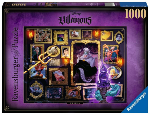 1000 bitar - Disney Villainous Puzzle: Ursula_boxshot