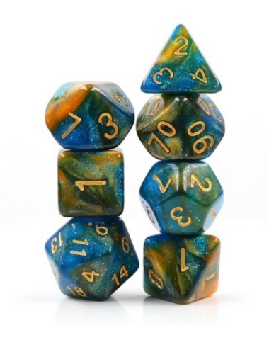 A Role Playing Dice Set: River at Dusk_boxshot