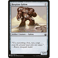 Hexplate Golem