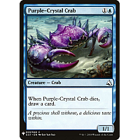 Purple-Crystal Crab