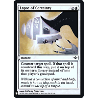 Lapse of Certainty