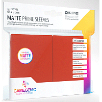 Gamegenic: Matte Prime Sleeves Red