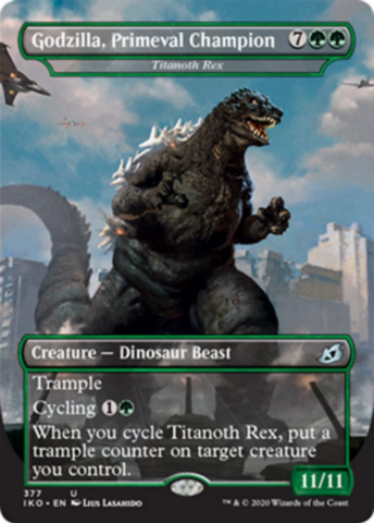 Titanoth Rex (Foil) (Godzilla, Primeval Champion) (Godzilla Series)_boxshot