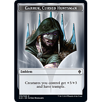 Emblem - Garruk, Cursed Huntsman [Token]