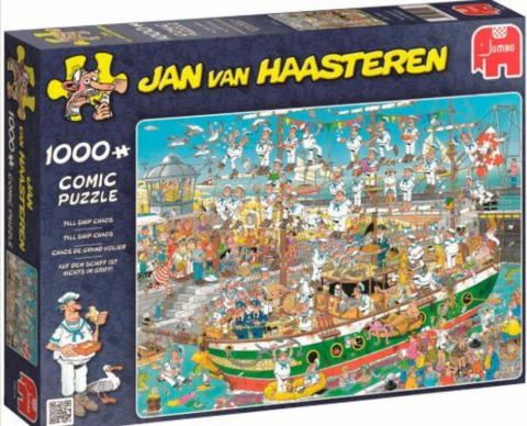 1000 Bitar - Jan Van Haasteren: Tall Ship Chaos_boxshot