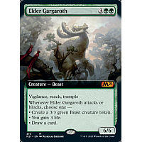 Elder Gargaroth (Foil) (Extended art)
