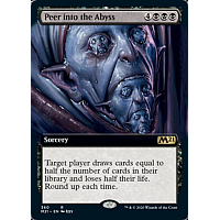 Peer into the Abyss (Foil) (Extended art)