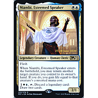 Niambi, Esteemed Speaker