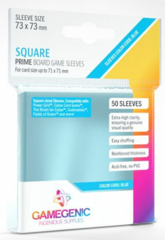 (73x73 mm) Gamegenic - PRIME Square Sleeves_boxshot