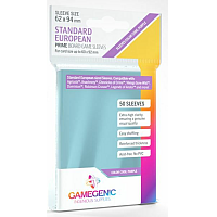 (62x94 mm) Gamegenic - PRIME Standard European Sleeves