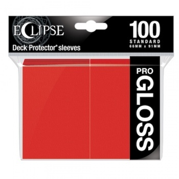 UP - Standard Sleeves - Gloss Eclipse - Apple Red (100 Sleeves)_boxshot