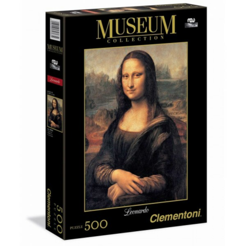 500 bitar - Museum Collection - Da Vinci Mona Lisa_boxshot