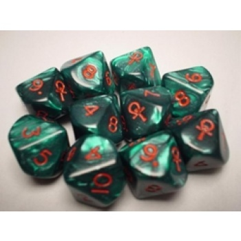 Chessex Specialty Dice Sets - Ankh d10 Set_boxshot