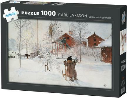 1000 bitar - Carl Larsson: Gården och brygghuset_boxshot