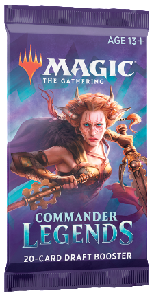 Magic the Gathering Commander Legends Draft Booster _boxshot