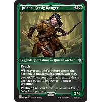 Halana, Kessig Ranger (Etched Foil)