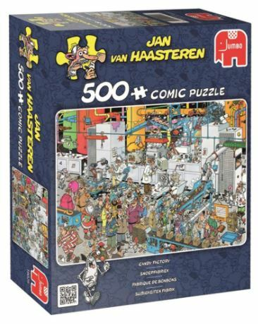 500 Bitar - Jan Van Haasteren: Candy Factory_boxshot