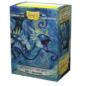 Dragon Shield Brushed Art Sleeves - Starry Night (100 Sleeves)_boxshot
