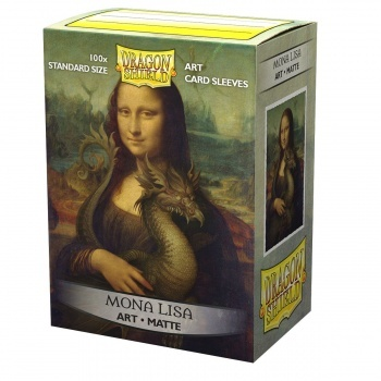 Dragon Shield Matte Art Sleeves - Mona Lisa (100 Sleeves)_boxshot