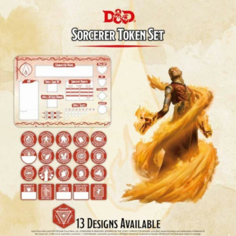 Dungeon & Dragons: Socerer Token Set_boxshot