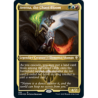 Averna, the Chaos Bloom (Etched Foil)