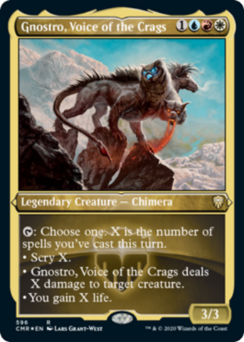 Gnostro, Voice of the Crags (Etched Foil)_boxshot
